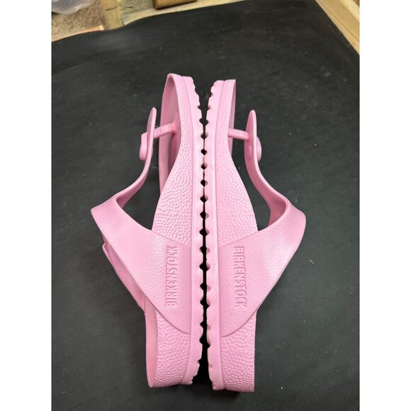 Birkenstock Womens Fondant Pink EVA Gizeh Sandals Size 5 EU 36 Adjustable Strap - Picture 8 of 8